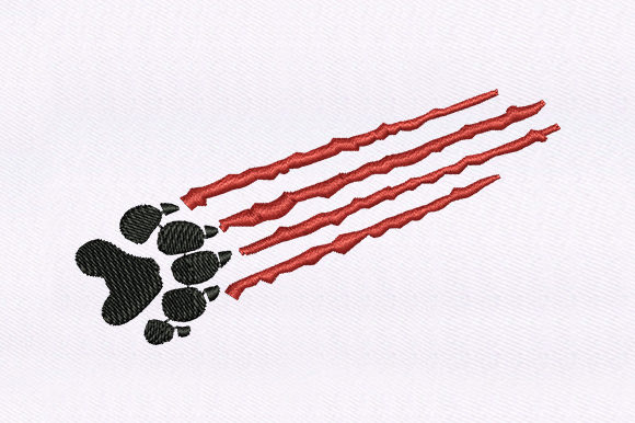 Animal Paw Embroidery Design Review for Handmade Gifts