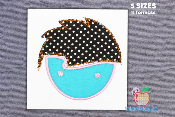 Face of the Cute Little Boy Embroidery Design Review