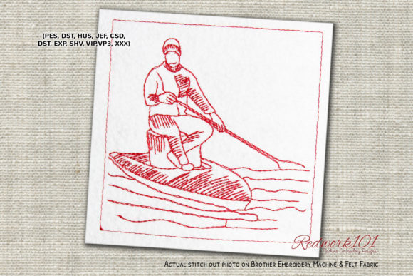 Fishing on Paddleboard Redwork: A Seller's Review
