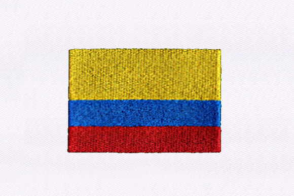 Flag of Colombia: A Designer's Review for Embroidery Gifts