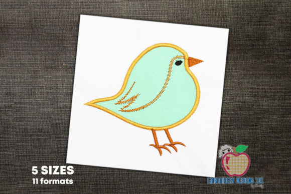 Fluffy Robin Bird Applique: A Designer’s Review for Boutique Sweatshirts
