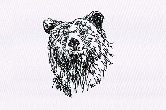 Grizzly Bear Embroidery Design Review for Seasonal Products