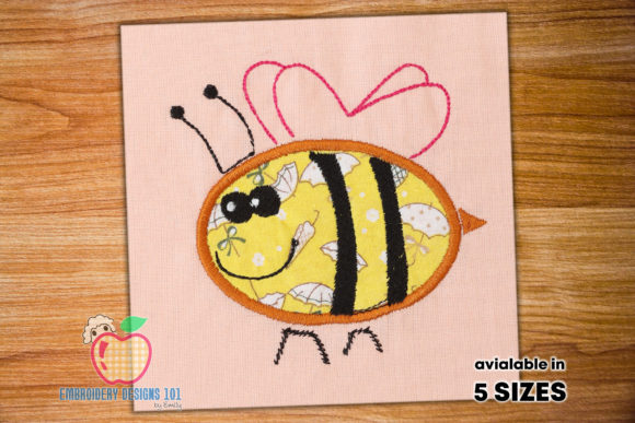 Honey Bee Applique for Small Shop Success