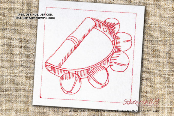 Star 5 Bell Handbells Embroidery Review