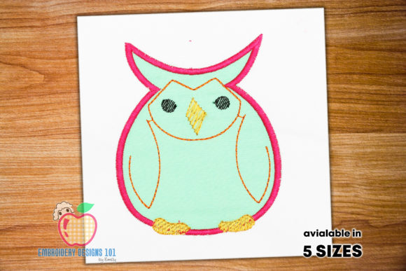 Tired Sleepy Owl Applique Review for Handmade Gifts