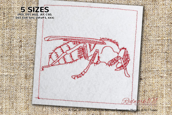 True Wasps Embroidery Design Review for Real Projects